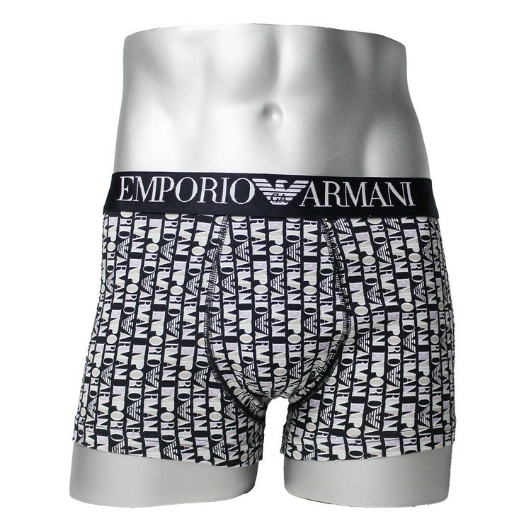 ALL OVER VERTICAL LOGO ボクサーパンツ [プリンテッドダークブルー]【111290-4R508-13635】