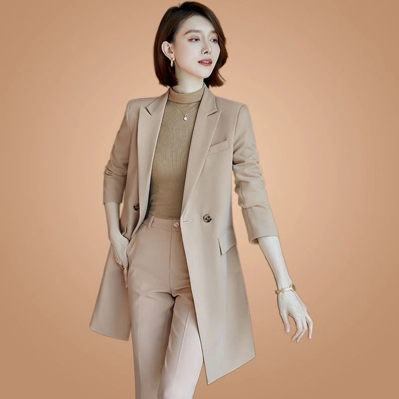 涼しく楽ちんセットアップ エレガント セット 高級感 スーツ 百掛け 気質 OL通勤 トレンチコート スーツ襟 おしゃれ 着痩せ 春トレンチコート 二点セット カジュアル ジャケット ジャケット