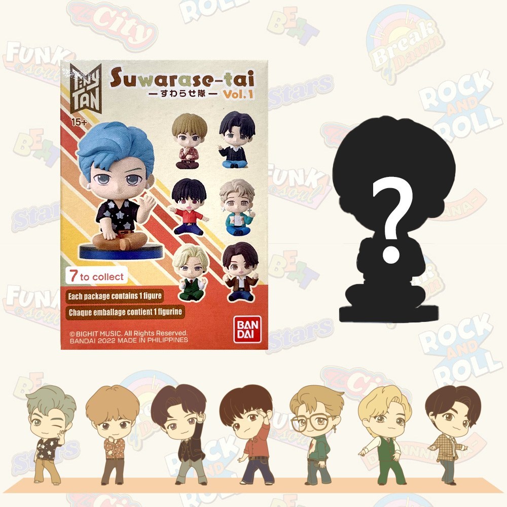 BTS TinyTANミニフィギュア防弾少年団グッズ人形バンダイ（安全包装配送）
