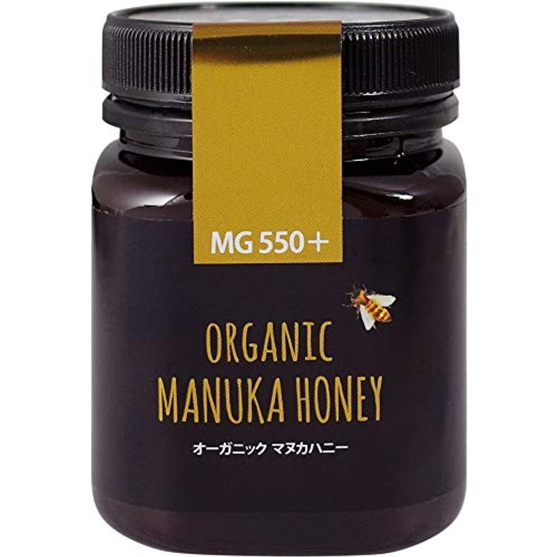 【メーカー直売】 オーガニック マヌカハニー MG550+ 蜂蜜 【メーカー直売】 オーガニック マヌカハニー MG550+ 蜂蜜