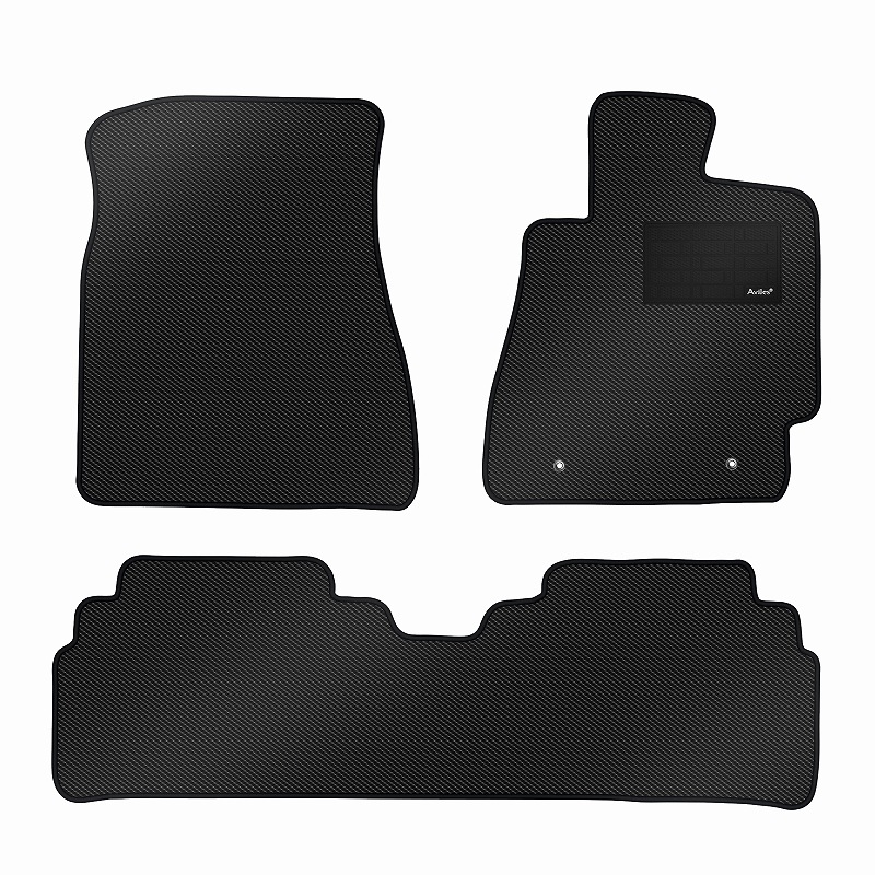 [防水マット]トヨタ クルーガー ACU20W 5人乗り フロアマット [カーボン柄]