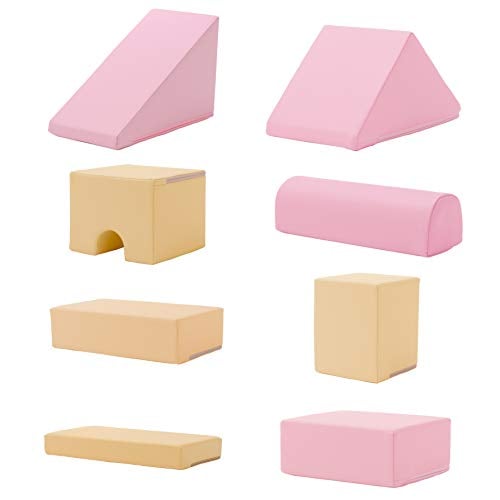 セルタン プレイ クッション 8点セット PVCピンク/PVCイエロー 日本製 A998a-621PIK/669YE(8点セット)