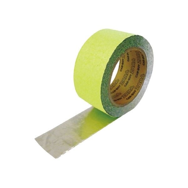 （まとめ）カーボーイ すべり止めテープ ザラザラ 蓄光 50mmx5m[x2セット]