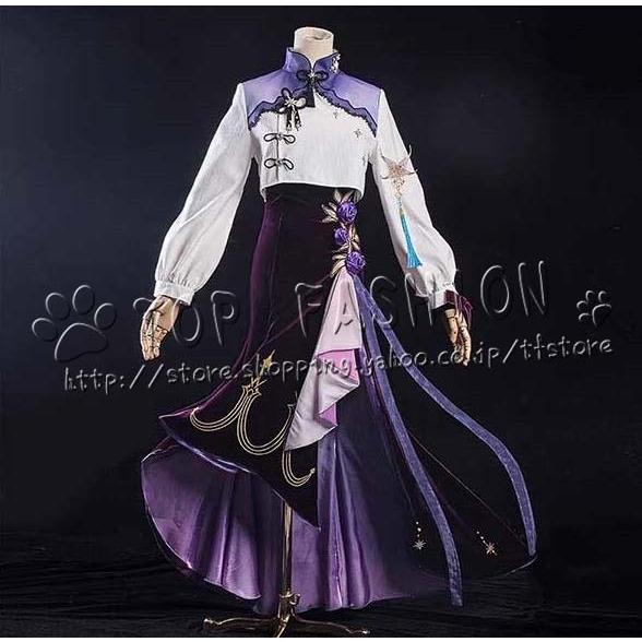 【工場直売 品質保証】崩壊：スターレイル 風 ロビン Robin 中華風 コスプレ衣装 ウィッグ コスチューム ハロウィン クリスマス