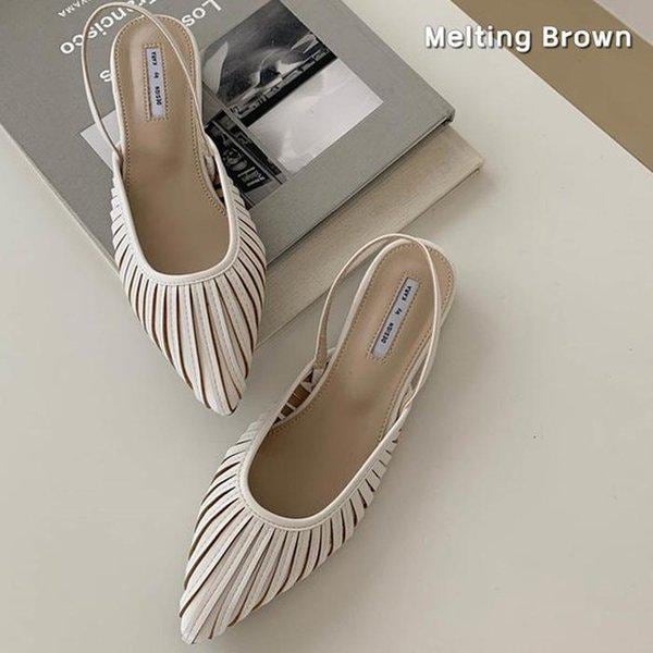 女性用夏サンダル スリングバックサンダル K46