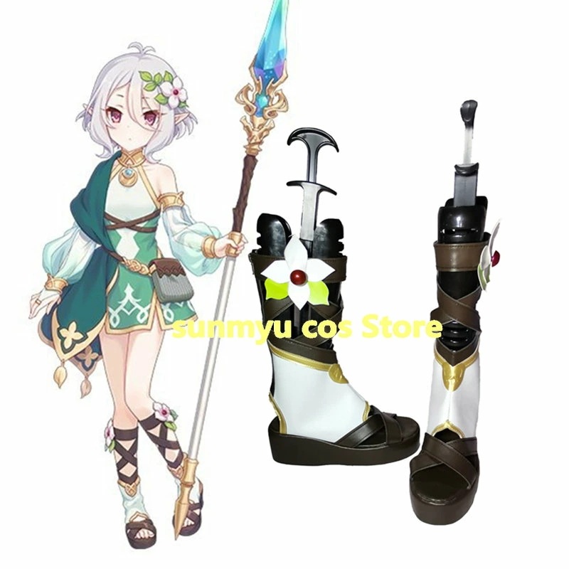 プリンセスコネクト！Re:Dive 可可蘿 コスプレ靴 ブーツ