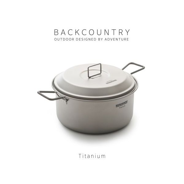 BACKCOUNTRYチタンマーシュクッカー3Lチタンクッカー3人用