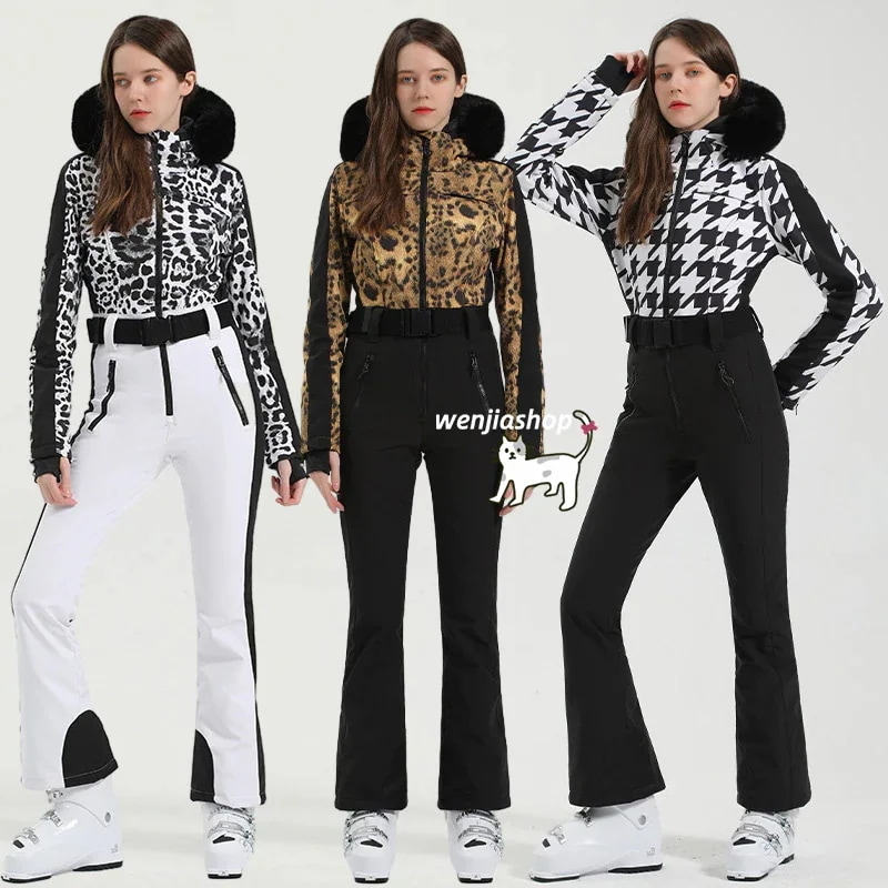 【急速出荷!】スノーボードウェア つなぎ レディース 上下セット パンツ ズボン トップス ジャケット アウター スノボウェア スノーウェア スキーウェア スノボーウェア 韓国風 防風 防水 防雪防寒