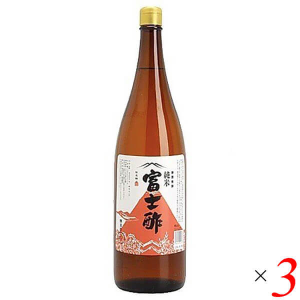 お酢 米酢 純米酢 飯尾醸造 純米 富士酢 1.8L 3本セット