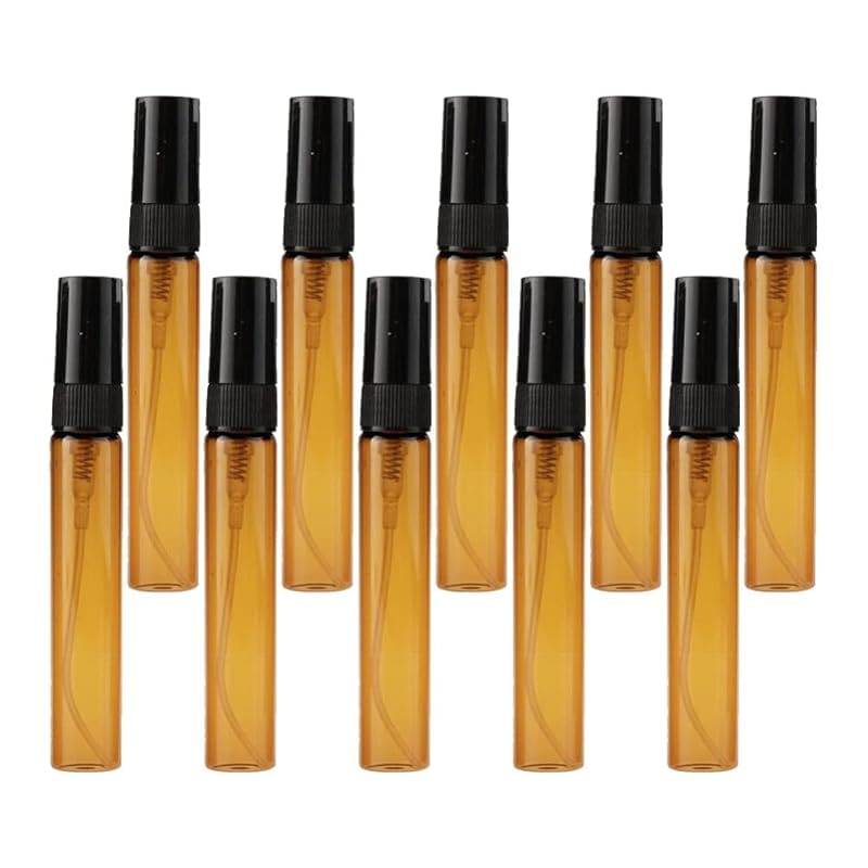 Frcolor スプレーボトル 遮光瓶 香水瓶 ガラス 2ml 霧吹き 詰め替え容器 小分けボトル 旅行 携帯用 20本セット