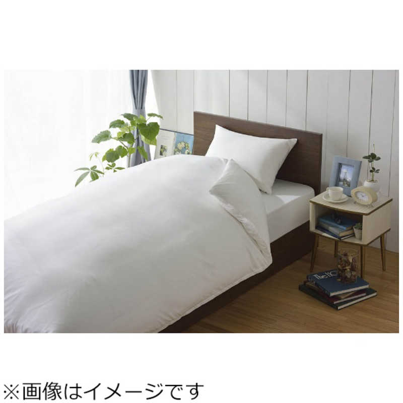 生毛工房　【敷ふとん専用 ワンタッチシーツ】スーピマ ダブルサイズ(綿100%/145×215cm/ホワイト) 6,073円