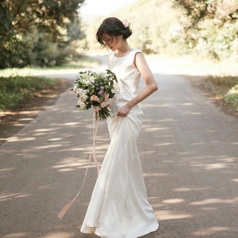 上品パーティードレス気質 ウェディングドレス 花嫁 結婚式 ワンピース シンプル ウエディングドレス 安い 花嫁 フォトウエディング 結婚式 ドレス お呼ばれドレス 同窓会 ドレス