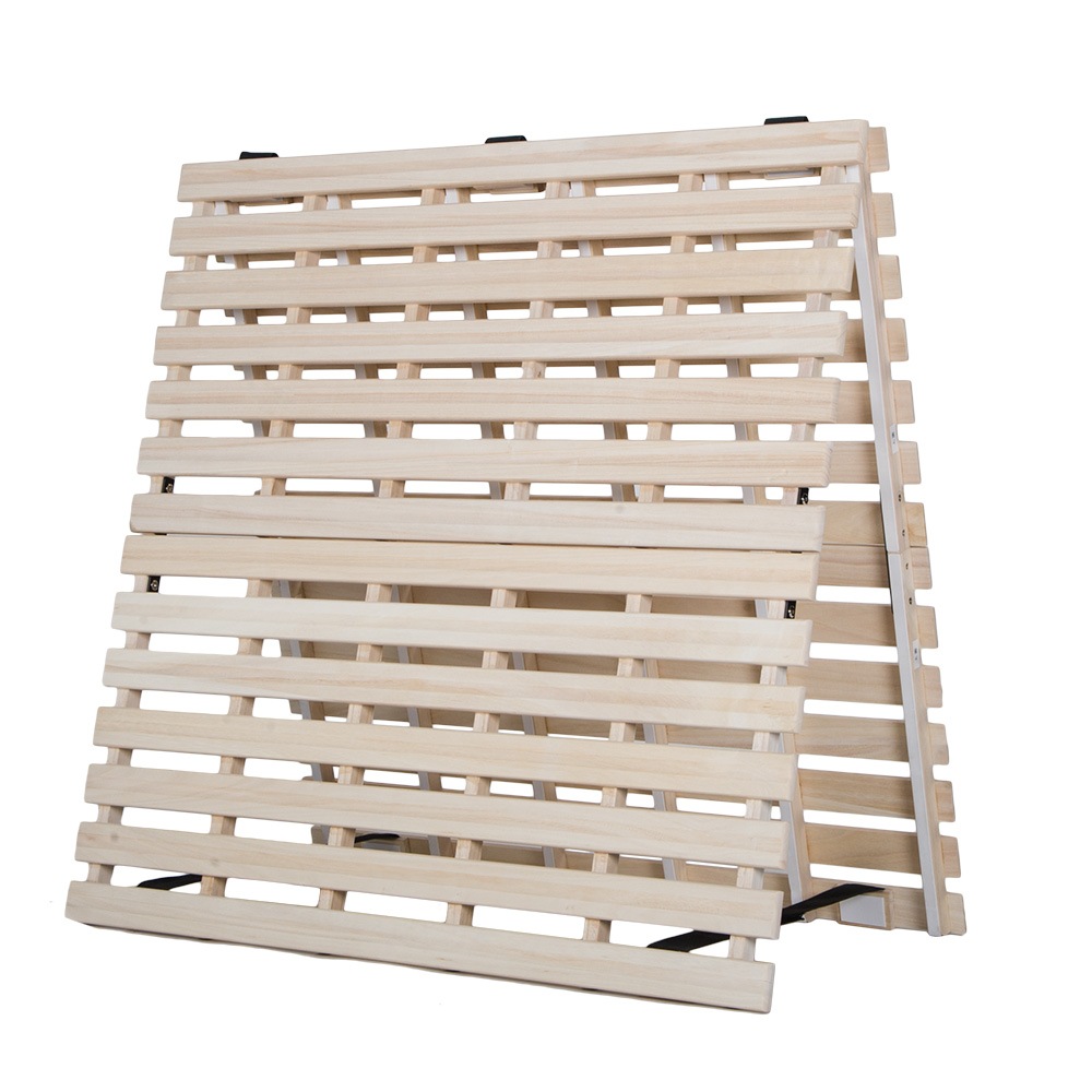 人気商品】2個 すのこベッド 折りたたみ 折りたたみベッド 二つ折り