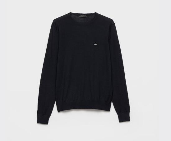 PRADA Men Sweater UMF14618DY S OOOF0008 Blue