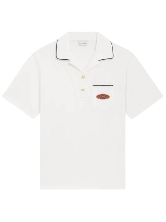 DROLE DE MONSIEUR Men T-Shirts KPL165 CO264OFFWHITE White