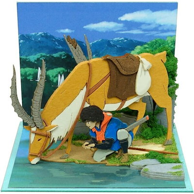 Qoo10] スタジオジブリ もののけ姫 みにちゅあーとキットmini