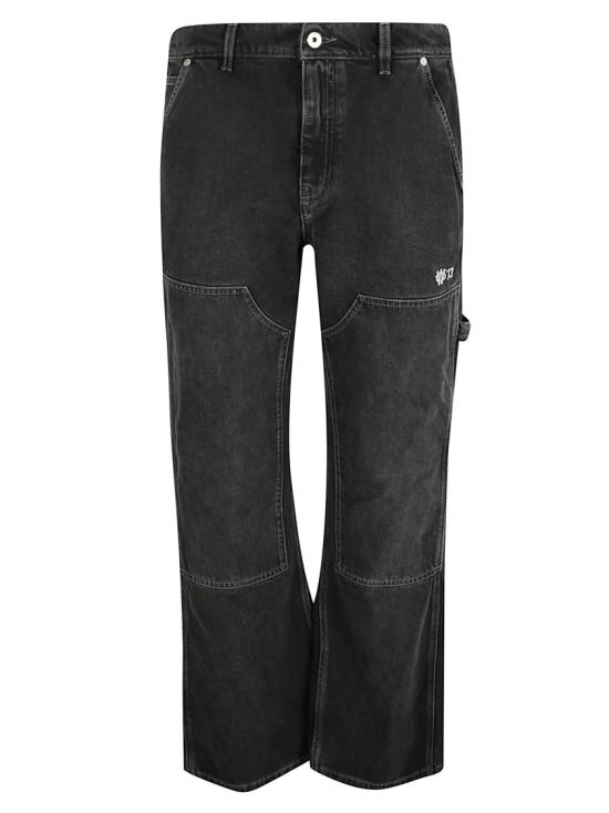 OFF WHITE Men Denims OMYA191F25DEN0011301 Black