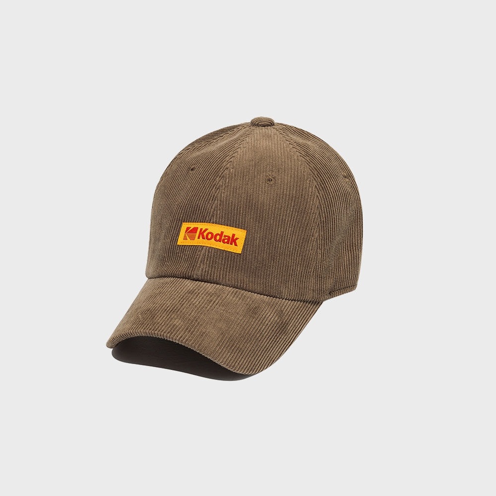 コダックアパレル コーデュロイ ボールキャップ BROWN