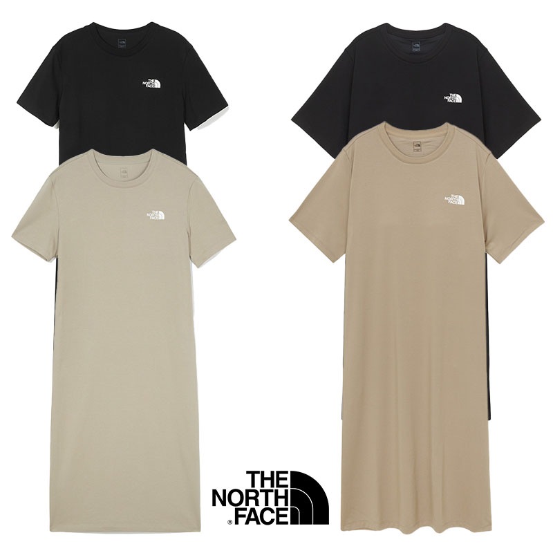 NT7ZQ42 W’S ESSENTIAL S/S MAXI DRESS / NT7ZQ37 W’S ANY BRA DRESS 韓国 ワンピース レディース 半袖 ロング ラウンド 5,470円