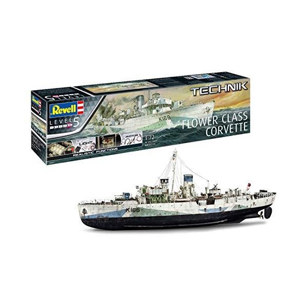 Revell Flower Class Corvette - Technik 並行輸入品