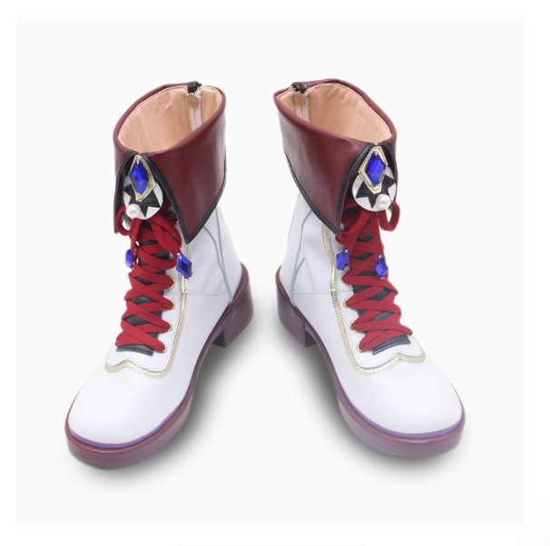 鳴上 嵐 なるかみあらし あんさんぶるスターズ 風 コスペレ靴 コスプレシューズ 人気 アニメフェア 靴 イベント パーティー ブーツ