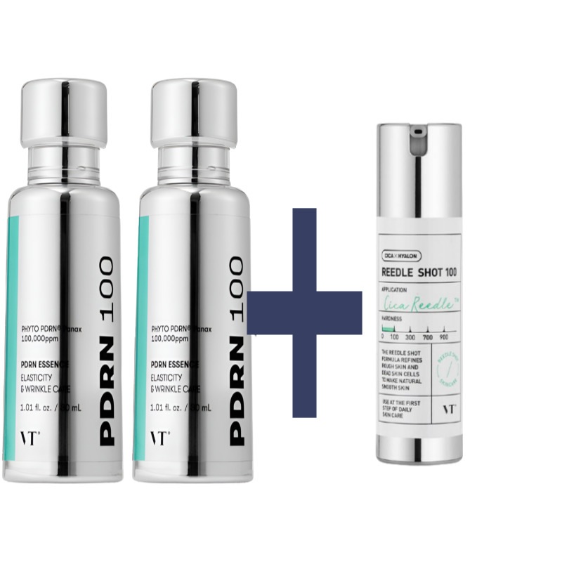 【韓国人気製品】 【保湿・ツヤ・ハリ】PDRN エッセンス100 30ml ダブル企画（+リードショット100 10ml）