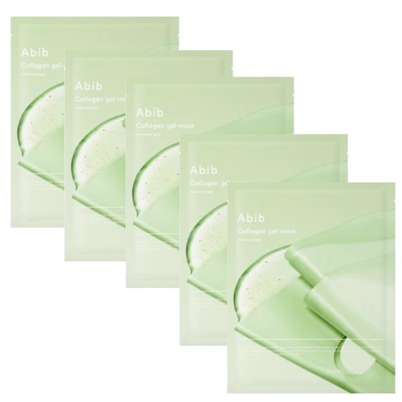 コラーゲンゲルマスク - ドクダミ, 5枚