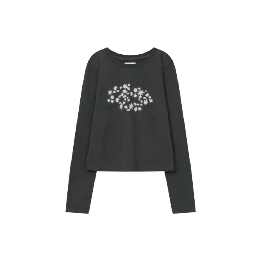 MISEKI SEOUL Midnight star long sleeves CHARCOAL MSK2402
