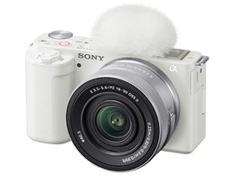 ソニー / SONY VLOGCAM ZV-E10K パワーズームレンズキット [ホワイト]