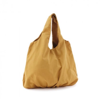 志成販売 ギャザーとタックのふんわりトートバッグ マスタード 108301MT