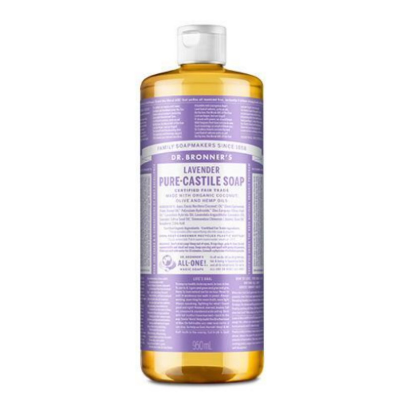 ドクター·ブローナー ラベンダー ピュアキャスチル ソープ 950ml