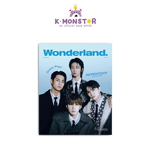 WONDERLAND 2024 AUTUMN ISSUE #79 SEVENTEEN WONWOO THE8 MINGYU VERNON