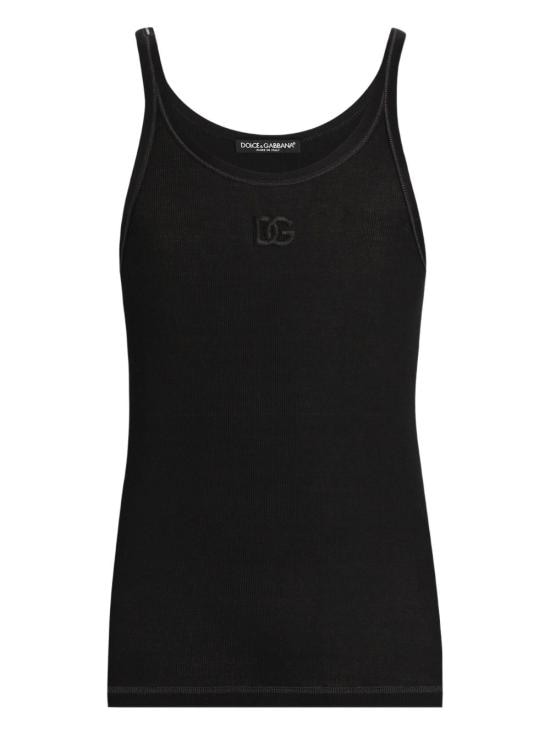 DOLCE & GABBANA Men Tops G8PA8Z G7PGPN0000 Black