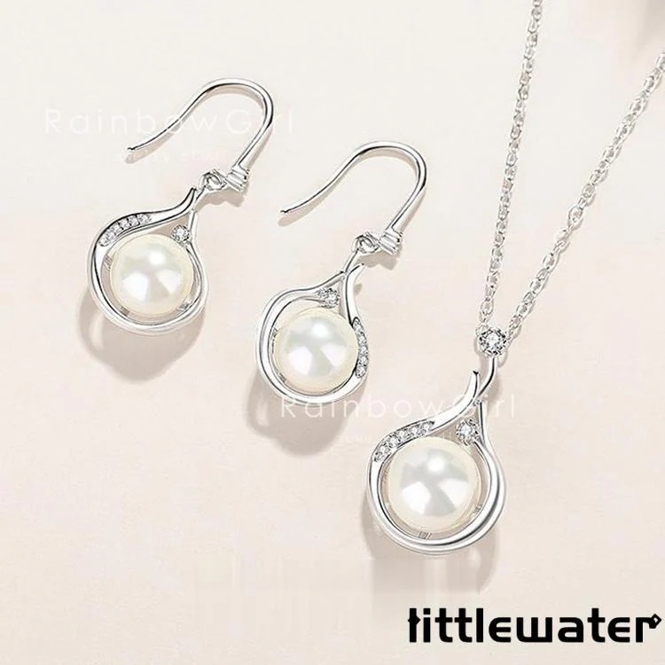 ネックレス レディース パール 真珠 一粒 しずく フックピアス 誕生日プレゼント 女性 お祝い ギフト 30代 40代 50代 60代 母の日ギフト