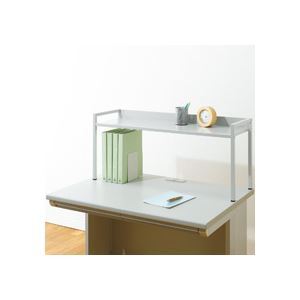 イワサキ 机上棚 W950xD300xH420mm ライトグレー TCB-TN100LG 1台