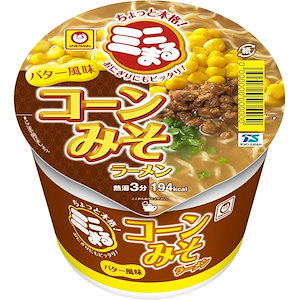 【即納】マルちゃん ミニまる コーン味噌ラーメンバター風味 49g×12個 (ミニサイズ)