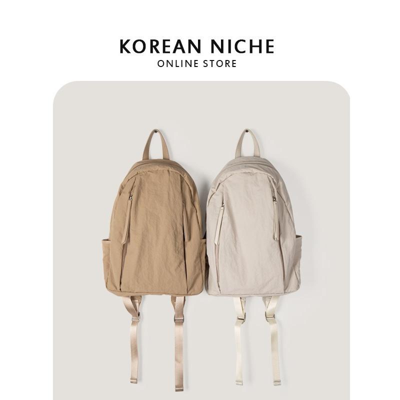 (girl shop)新品販売 リュック レディース 大容量 おしゃれ 軽い ナイロン 小さめ 大人 A4 ノート pc ビジネス オフィス 黒 軽量 かわいい 機能性 シンプル 多機能 通勤 通学