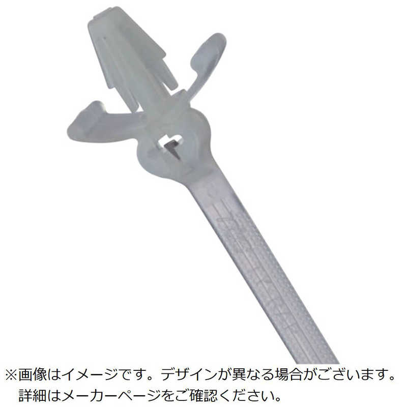 ABB　TY-Rap Ty-Rap(タイラップ)パネル固定用結束バンド標準(ナチュラル色)(大袋)羽あり幅3.6×長さ151mm 1000本入り　TY54M 25,265円