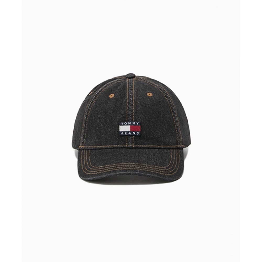 トミージーンズ [ユニセックス] ヘリテージダークデニムボールキャップ (T32F1AHT05TMT11BJ)