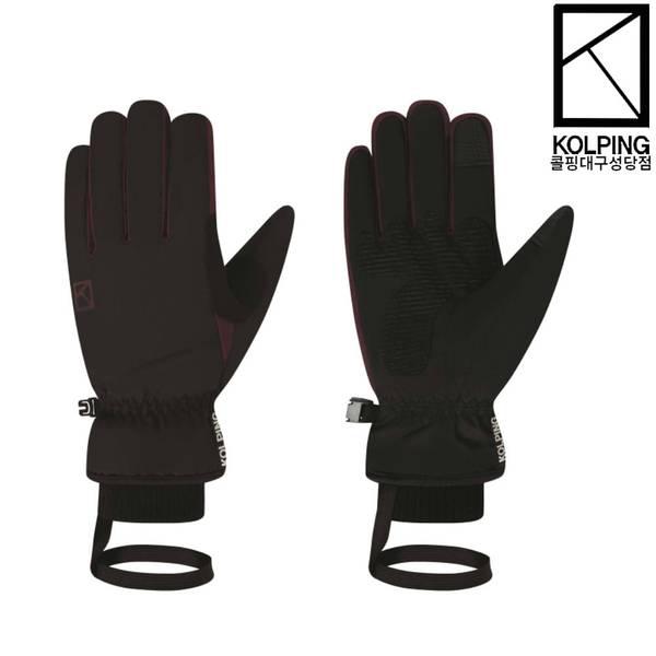 女性の冬の耐久性に優れたメイン生地保温性に優れたパディング手袋KFG5616Wマカルー