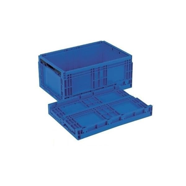 折りたたみコンテナー/オリコン [RS-BB40S] ダークブルー 材質：PP