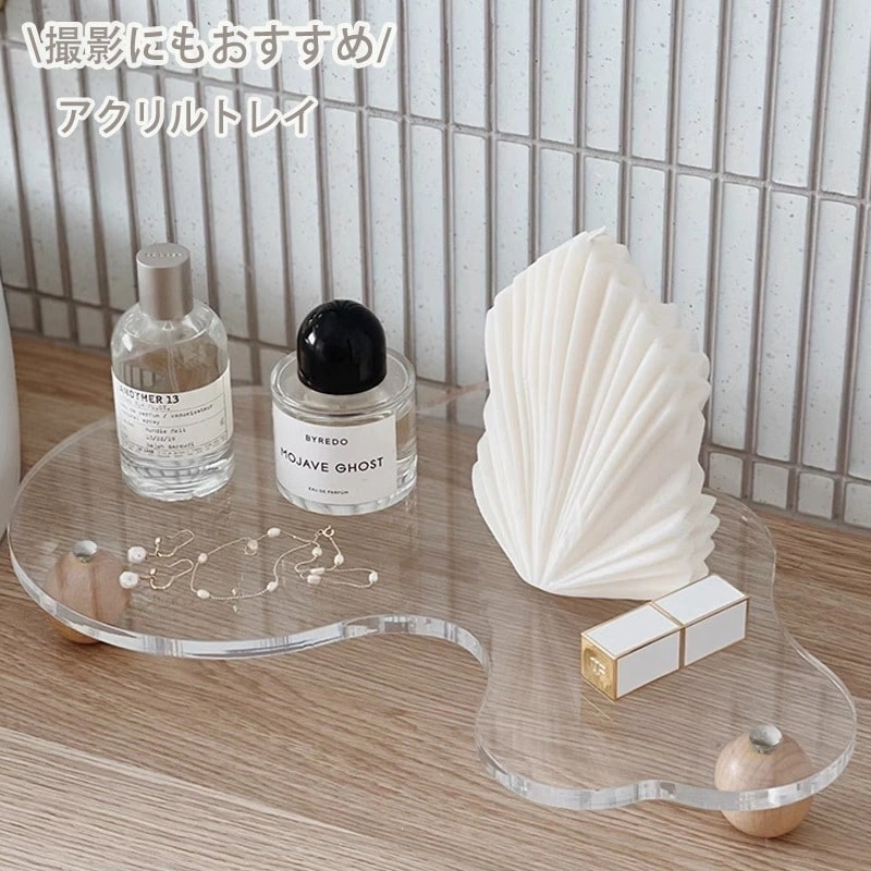 【即納】アクセサリープレート アクリルトレイ アクセサリートレー アクリルプレート マルチプレート ディスプレイトレー コースター 透明 クリア おしゃれ インテリア雑貨 小物入れ 小物置き コップ