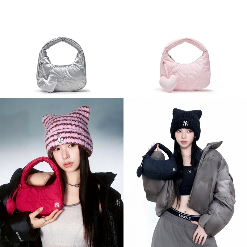Basic Sportive Stitch Mini Hobo Bag Karina aespa