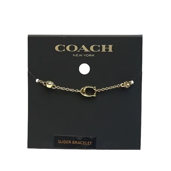 シグネチャ-クリスタルブレスレット C9449 GLD 即発 アウトレット レディース