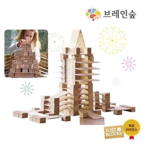 ブレインフォレストJustBlockスマートラインベーシック352幼稚園児童家学院教習教区団体創造力
