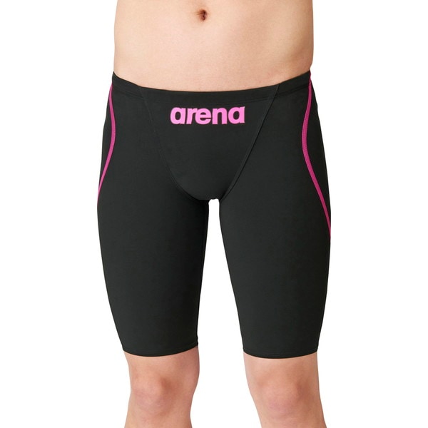 ARENA アリーナ 水泳 スイミング ジュニアハーフスパッツ ARN-1011MJ-BKPK キッズ・ジュニア