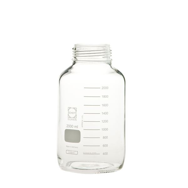 ねじ口びん 広口 びんのみ 2L [017250-20005]