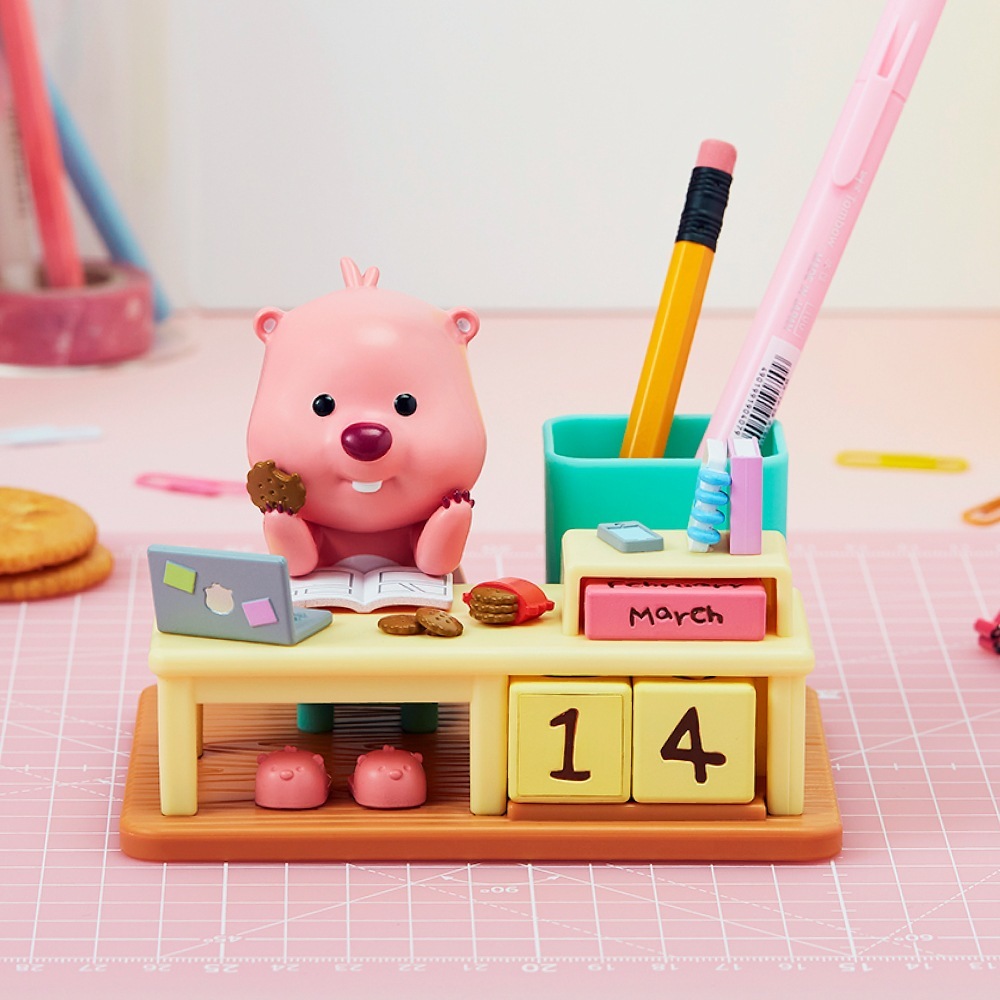 ジョンマンルピーフィギュアカレンダー万年カレンダー