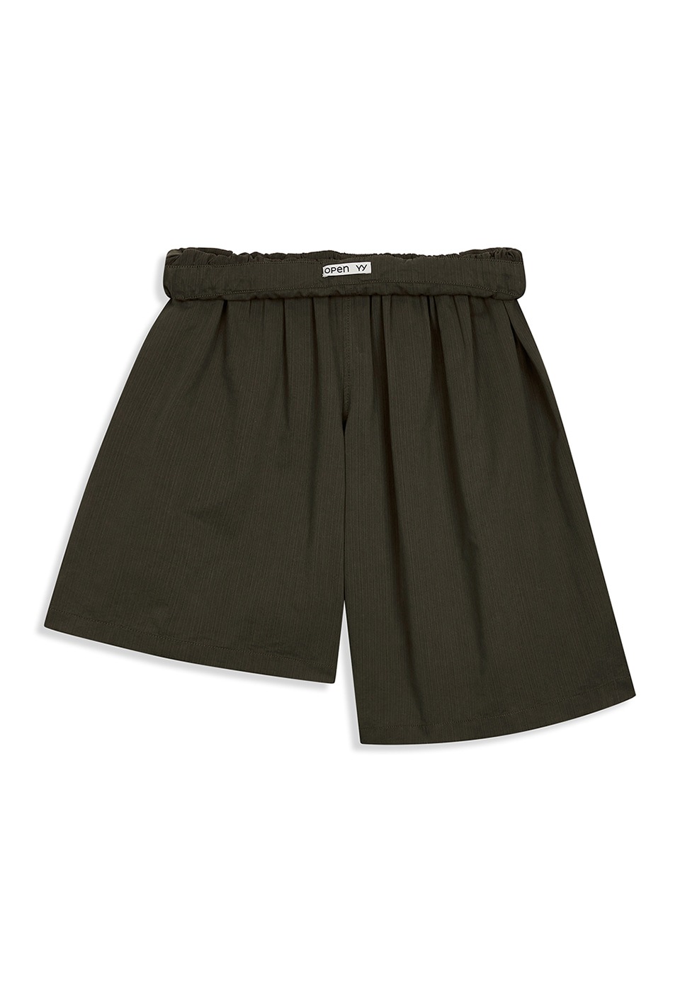 【OPEN Yy】 25FW ROLLED WAIST SKORT : KHAKI 18,165円