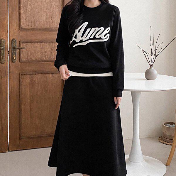 (PS)キモヤミスカートセット 冬 女性 キモ セット